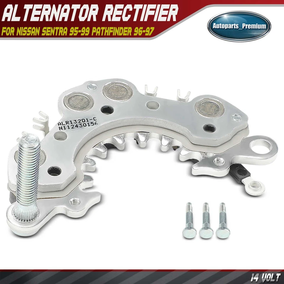 Alternator Rectifier Diode for Nissan Sentra 1995-1999 Pathfinder 1996-1997 14V - Image 1 of 4