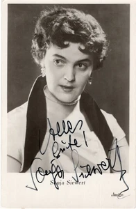 Sonja Siewert - DDR Sängerin - original signierte Autogrammkarte - Picture 1 of 1