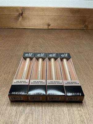 Лот из 4 e.l.f. Без бутона тени палочка 81675 шампанского кристалл 0,05 унций совершенно новый - Изображение 1 из 4