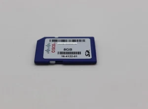 Cisco 8GB 8G SD Speicherkarte - E100-SD-8G - Bild 1 von 2