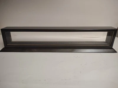 Model Train Display Case HO Scale, Poplar - Image 1 of 4