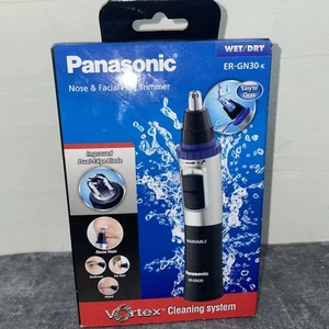 Panasonic ER-GN30k Nose & Ear Hair trimmer with Vortex cleaning system - Picture 1 of 4