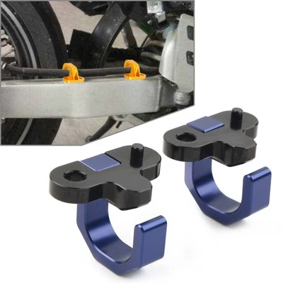 For Suzuki DR650SE RM250 DRZ400S DL650 Blue Rear Brake Line Hose Snap Clamps — 第 1/4 张图片
