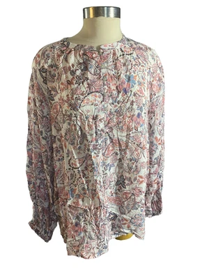Blusa Adyson Parker Mujer Talla 2X Floral CottageCore NUEVA Foto 1 de 4