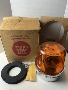 🚨Tripp Lite RF-6 Amber Rotating Warning Light Original Box Mint 1 Day Ship!👍 - Picture 1 of 13