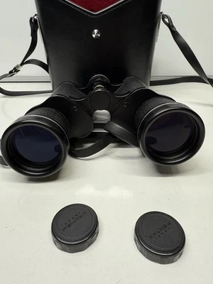 Vintage Asahi Pentax 7X50 Field 7.1 Japanese Prism Binoculars w/ Case - Image 1 of 4