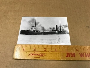 Fotografía de barco Nyanza vintage - 5,5" x 3,5" - Imagen 1 de 4
