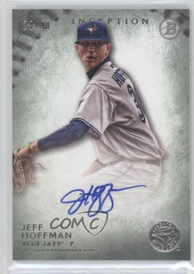 2015 Bowman Inception Prospect Auto Green /99 Jeff Hoffman #PA-JH Auto - Image 1 of 2