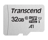 Transcend 300S 32 GB MicroSDHC Classe 10 NAND 95 MB/s 25 TS32GUSD300S - Immagine 1 di 1