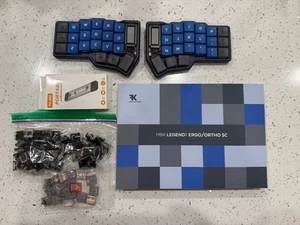 Typeractive Choc Corne Wireless Keyboard with Aluminum Case - Afbeelding 1 van 5