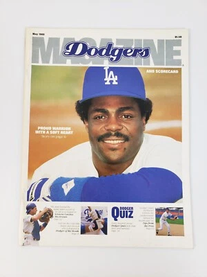 LOS ANGELES DODGERS MAGAZINE PROGRAM 1988 May - Pedro Guerrero - Image 1 of 3