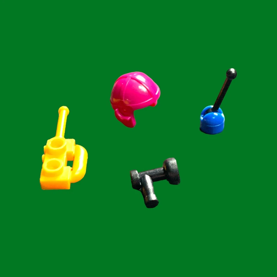 Lego Friends 4 accessories-walkie talkie -bullhorn-helmet-combined ship (LGF101) - Image 1 of 1