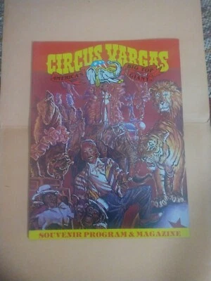 Vintage 1984 CIRCUS VARGAS Souvenir Program & Magazine - Image 1 of 2