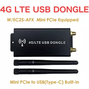 4G LTE USB Dongle W/SIM card Slot Mini PCIe Adapter for WWAN EC25-AFX Wireless - Picture 1 of 6