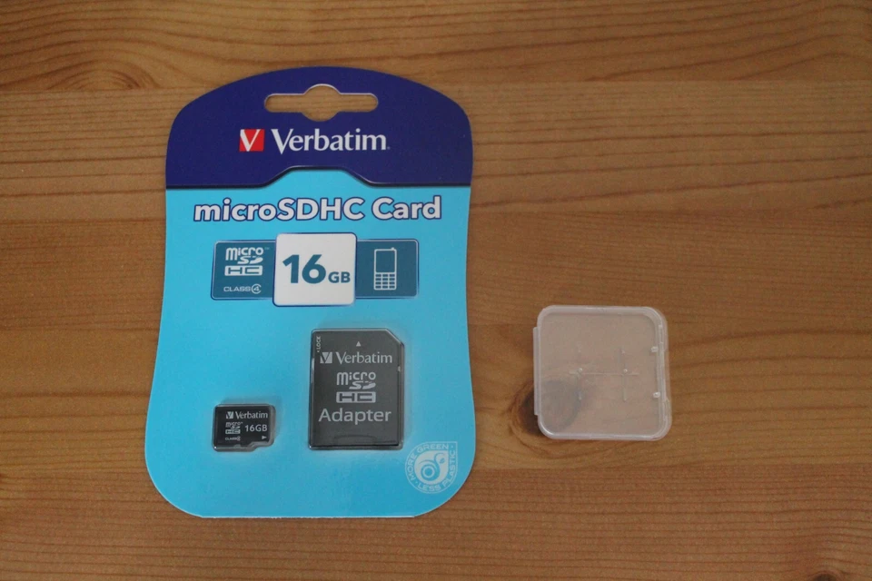 Verbatim 16GB Class 4 MicroSDHC Memory Card For Cameras And Smartphones - Image 1 of 4