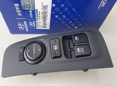 Interruptor principal de ventana eléctrica para Hyundai i800 iMax H1 Starex 2007-2015 #935704H300WK Foto 1 de 4