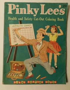 PINKY LEE's Health and Safety Cut-out Coloring Book - Picture 1 of 7
