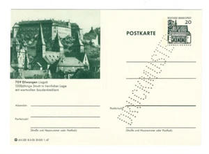 P 91 Picture Postcard Print Sample 20 Pfennig Lorsch - Ellwangen ** - Picture 1 of 1