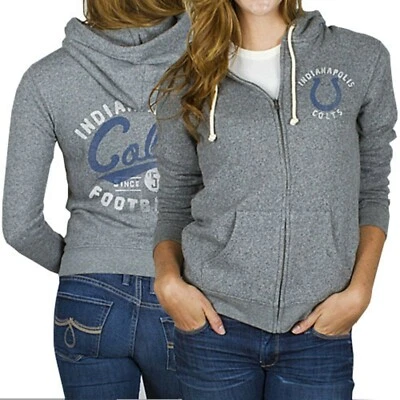 Sudadera con capucha y cremallera completa Indianapolis Colts Sunday para dama Foto 1 de 4