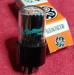6SN7GTB NOS General Electric - Foto 1 di 8