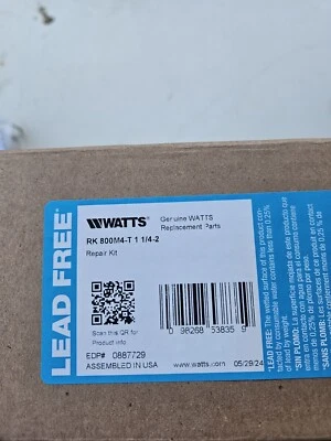 Watts RK 800M4-T 1 1/4 дюйма - 2 дюйма - Изображение 1 из 4