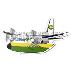 East West Fokker F27 Magnet - Picture 1 of 2