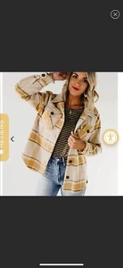 Women’s plaid shacket - Picture 1 of 3