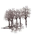 Detailed 11CM Model Trees Perfect for Railway Models and Scenery Layouts