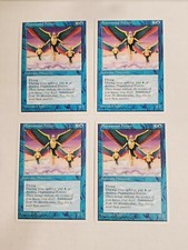 MTG Playset 4x Phantasmal Forces (4th Edition/Blue/U) - BGM