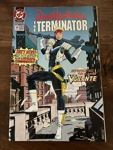 DC Comics Deathstroke the Terminator - Vigilante Issue #10 Comic Book 1992 - Picture 1 of 10