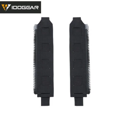 IDOGEAR Tactical Zipper MOLLE Adapter 10# For Rear Back Pack 2PCS Hunting Gear - Image 1 of 4