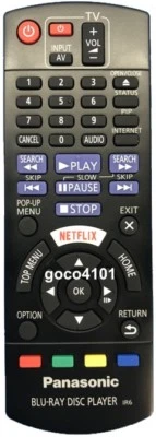 N2QAYB001029 GENUINE ORIGINAL PANASONIC REMOTE CONTROL DMPBD83 DMPBD84 DMPBDT165 - Image 1 of 2