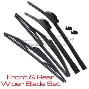 Front & Rear Windscreen Wiper Blades Set BMW Mini R50 Hatchback 2001-2006 - Picture 1 of 5