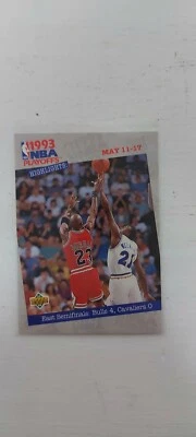 Michael Jordan 1993 Upper Deck Playoffs - Imagen 1 de 2