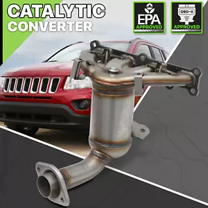 Colector de escape convertidor catalítico para Jeep Compass/Patriot 2.4 4x4 2007-2017 - Imagen 1 de 12