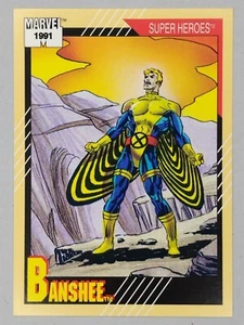 BANSHEE X-MEN Karte 1991 TCG Impel Marvel Figuren Vintage Animation Heros #36 - Bild 1 von 10