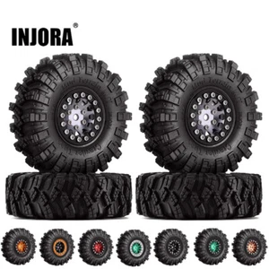 Ruedas y neumáticos INJORA 1.0 Beadlock para 1/24 1/18 RC Crawler 62*20.5 mm(4) - Imagen 1 de 58