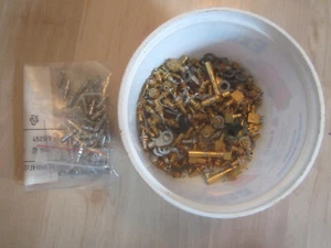 ca. 100 BNC-Stecker T Adapter  BNC Kupplung Verteiler Buchse  vergoldet Messing - Bild 1 von 4