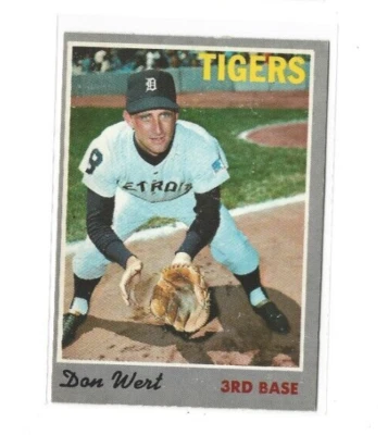 1970 O-Pee-Chee #33 Don Wert NMMT - Image 1 of 2