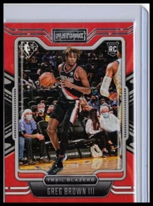 2021-22 Panini Chronicles #271 Greg Brown III Blue #/99 - Bild 1 von 2