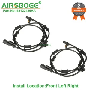 2X Front Left Right ABS Wheel Speed Sensor For Dodge Ram 2500 3500 4WD 09-12 - Picture 1 of 7