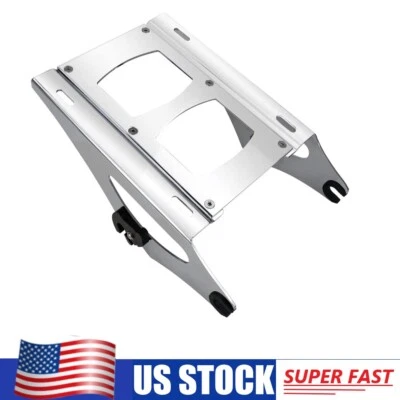 Paquete de portaequipajes cromado especial para Harley Road King FLHRXS 2017-2023 EE. UU. Foto 1 de 4