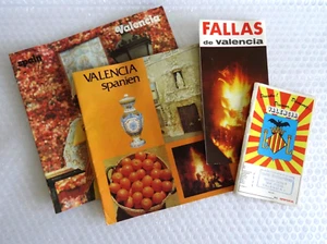 vALENCIA SPAIN VINTAGE TRAVEL MAGAZINE PAMPHLET BROCHURE TOURIST LOT neocurio - Picture 1 of 11