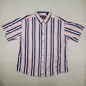 GFC Trading Company Hemd Button Down Kurzarm Herren Große L 100% Baumwolle - Bild 1 von 7