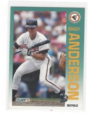 1992 FLEER BASEBALL REGULAR BASE SERIES SINGLES #'S 1-240 - Image 1 of 2