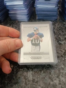 2024 Panini Prizm DECA  Football Eli Manning CHAMPIONS Silver Base - Picture 1 of 3