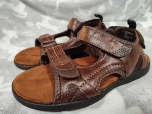 Nunn Bush Men's Brown Sandals 2 Adjustable Straps  Size 7 M - Picture 1 of 9