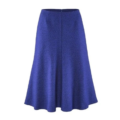 NUEVO CON ETIQUETAS CAbi Línea A Texturizada Midi Tulipán Falda Jacquard Cintura Alta Acampanada #3097 Talla 4 Foto 1 de 4