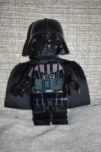Lego Darth Vader Alarm Clock Star Wars Digital 9 Inch Fully Working Sounds - Picture 1 of 2