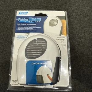 Camco 44124 Nevera Aireador Deluxe Carbón Absorbedor de Olores con Interruptor de Encendido/Apagado NUEVO - Imagen 1 de 3